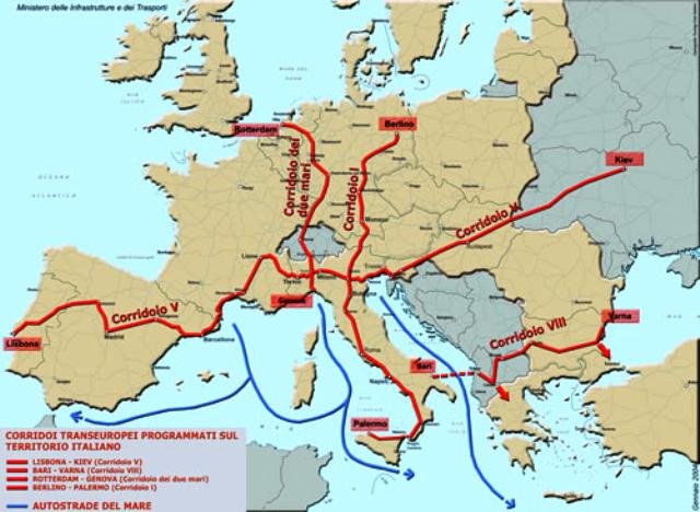 Corridoio 1, Barone: “Necessario per lo sviluppo della nostra Isola”.