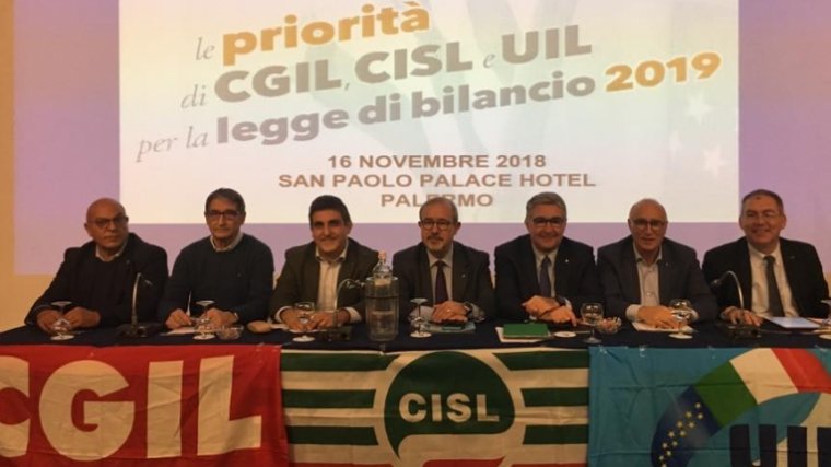 Attivo unitario: “Oggi primo passo della nostra mobilitazione per rilanciare le vertenze strategiche sul lavoro di Palermo e della Sicilia”.