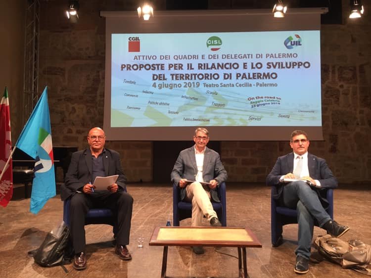 Lavoro, le proposte di Cgil Cisl Uil per il rilancio di Palermo