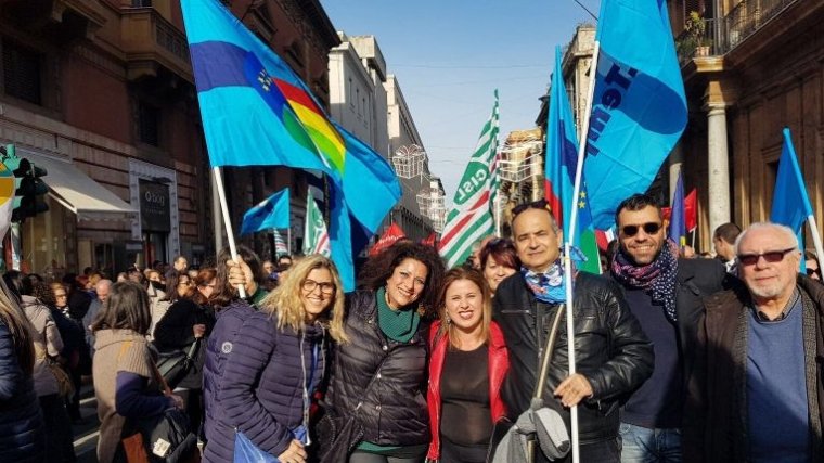 Protesta dei precari del Comune di Palermo, la Uil: “Inaccettabile che ancora non sia partita la stabilizzazione“.