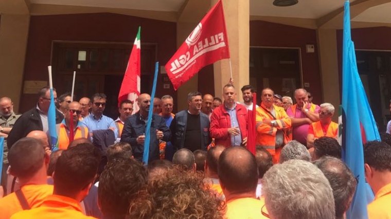 Cgil, Cisl e Uil Palermo sul passante: “L’opera non può restare un’incompiuta. Siamo al fianco dei lavoratori”